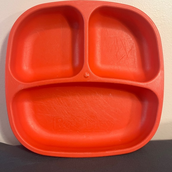 REPLAY Divided Deep Baby Toddler Plates Recycled Eco Friendly BPA Free 8 Plates - Picture 9 of 9